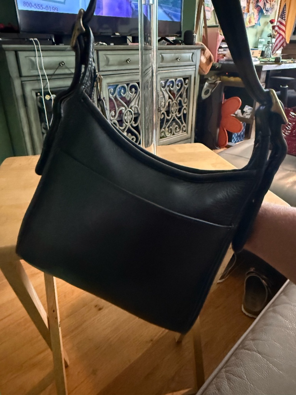 Vintage Coach Legacy Small Zip
